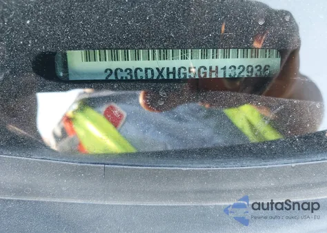 2016 Dodge Charger Sxt from USA, damaged, VIN 2C3CDXHG5GH132936